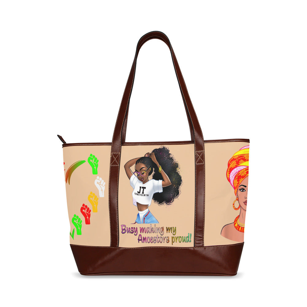 JuneTeenth 102 Tote Handbag (Model 1642)