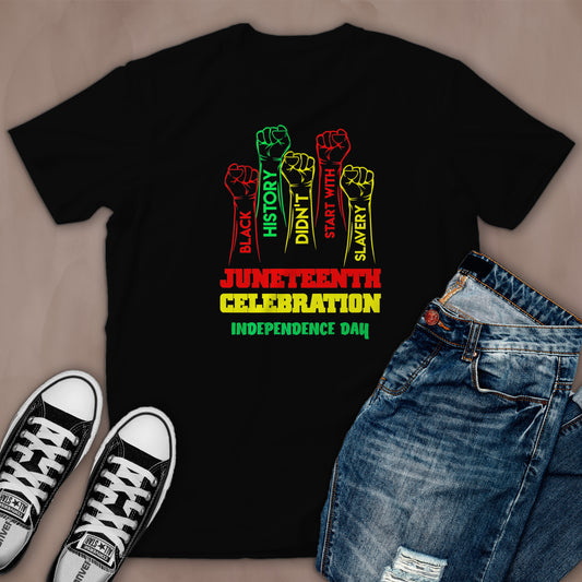 Commemorating Juneteenth Celebration T-Shirt