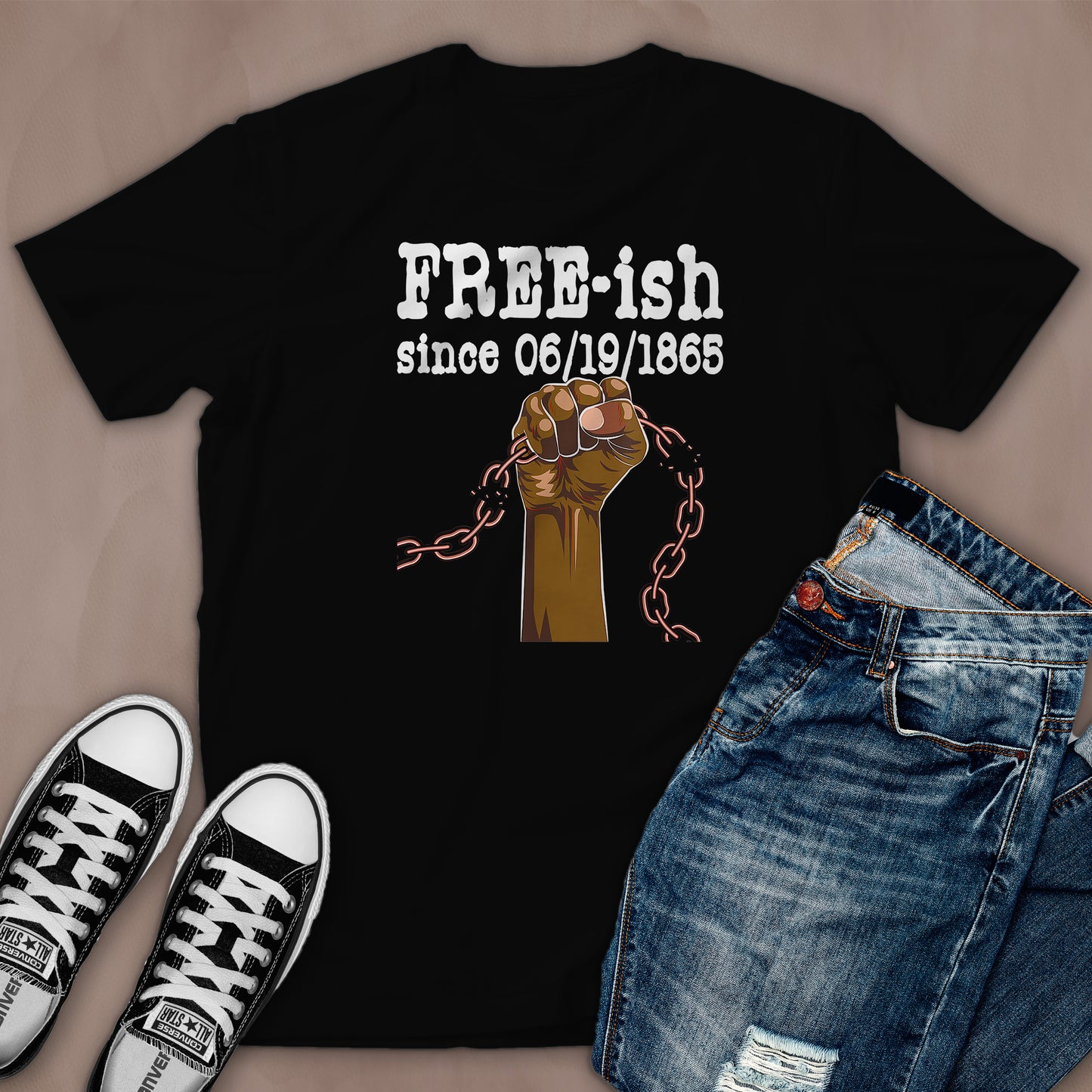 Free-ish Commemorating Juneteenth T-Shirt