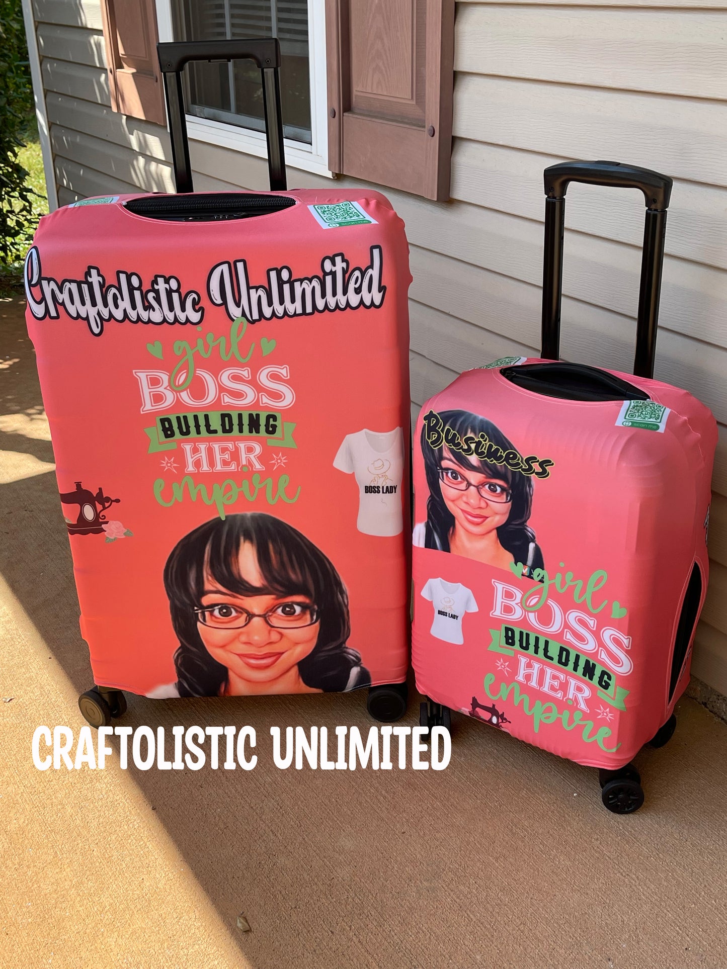 Luggage Cover Customizable