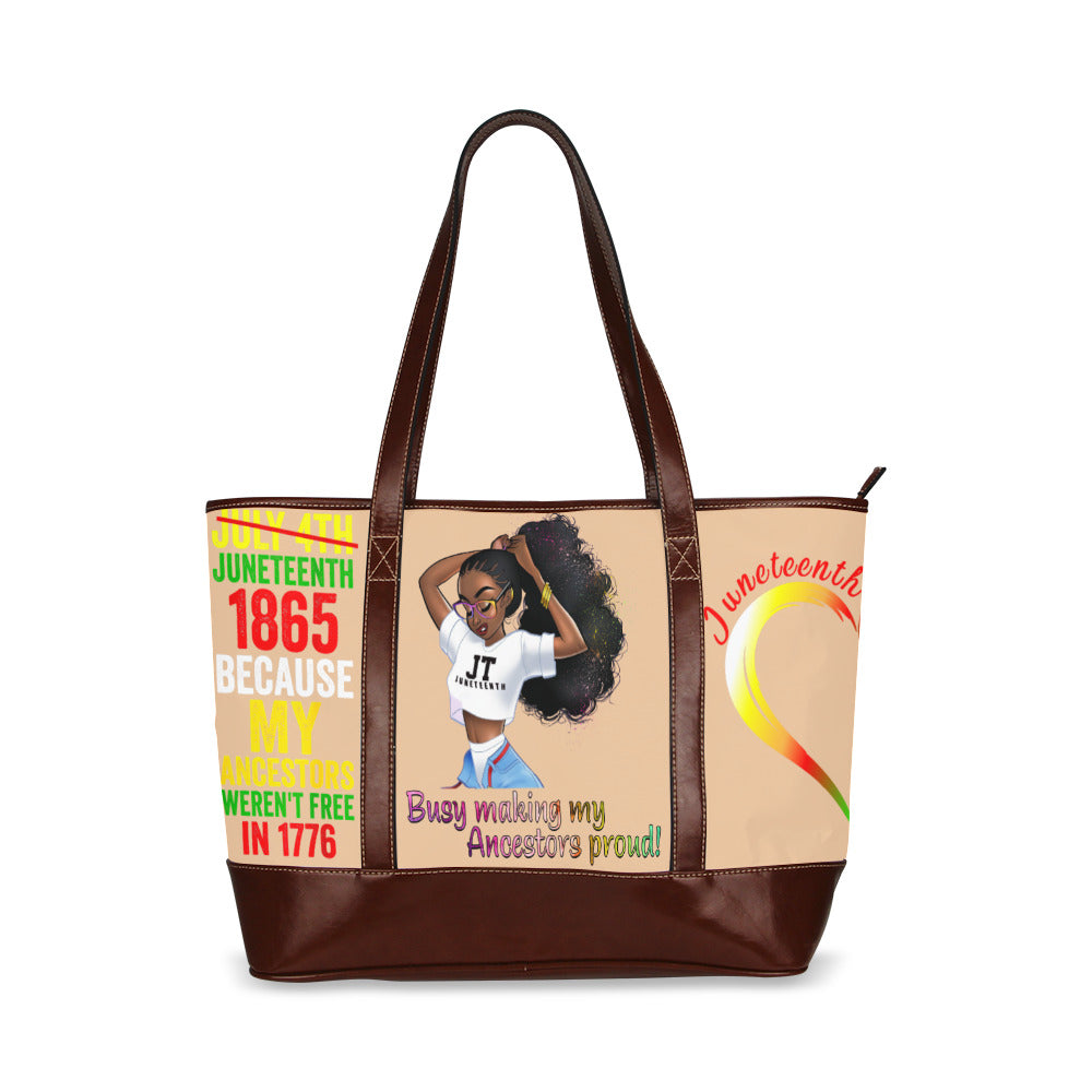 JuneTeenth 102 Tote Handbag (Model 1642)